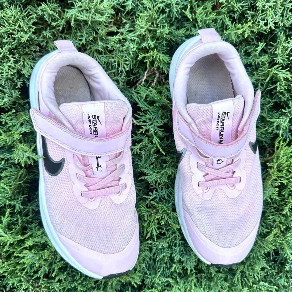Nike Star Runner 3 Little Kids Athletic Shoes Size 1.5Y Pink Sneakers